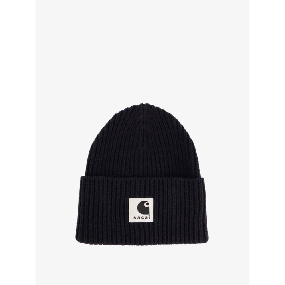 Sacai X Carhartt Wip Men Carhartt Wip Wool Blend Knit Beanie Hat